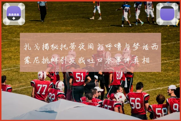 扎戈揭秘托蒂夜间打呼噜与梦话西蒙尼挑衅引发我吐口水事件真相